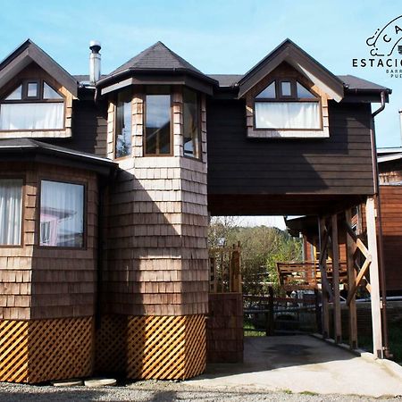 Cabanas Estacion Del Lago Пуерто Варас Екстериор снимка